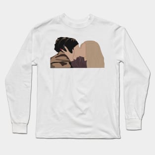 Enid and Ajax Couple from Wednesday Long Sleeve T-Shirt